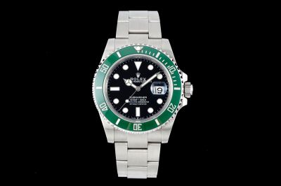 ROLEX Sub Replica Submariner 904L Steel 3235 Movement 41MM Green Bezel Black Watch